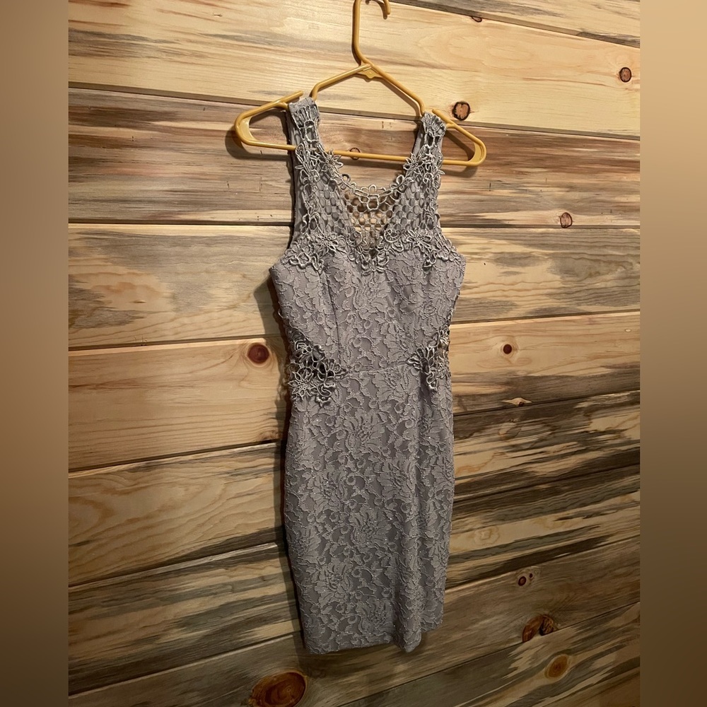 Silver dress